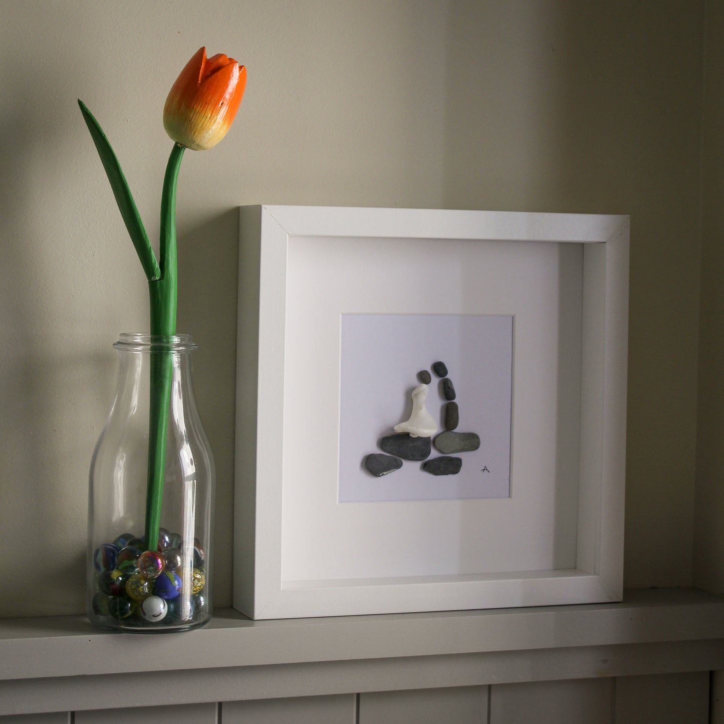 Pebble Art - Wedding 1