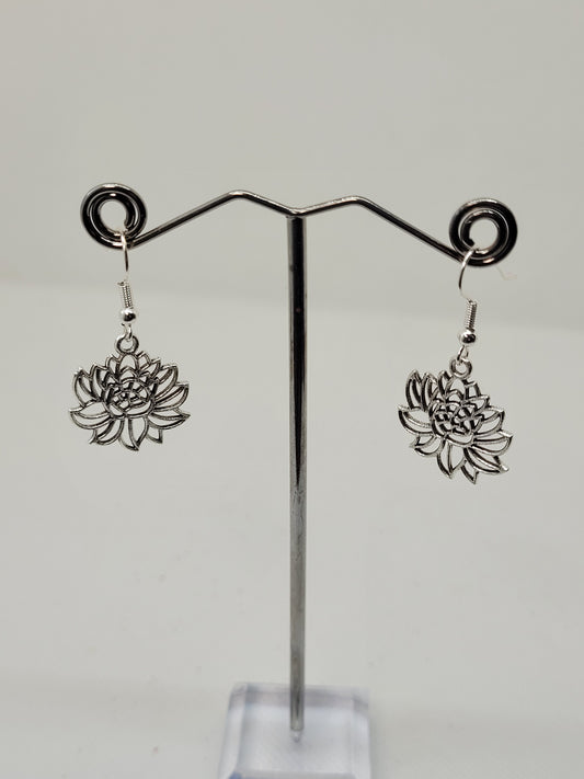 Lotus Earrings