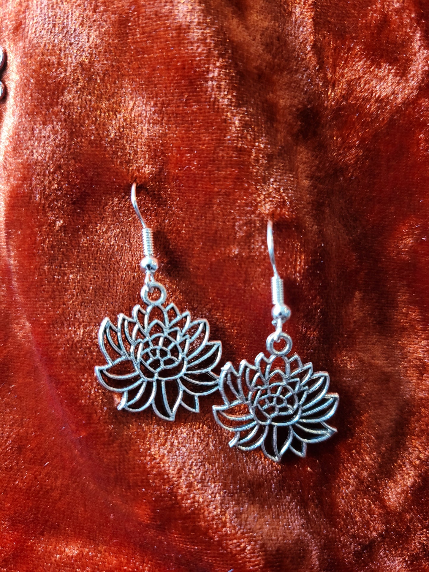 Lotus Earrings