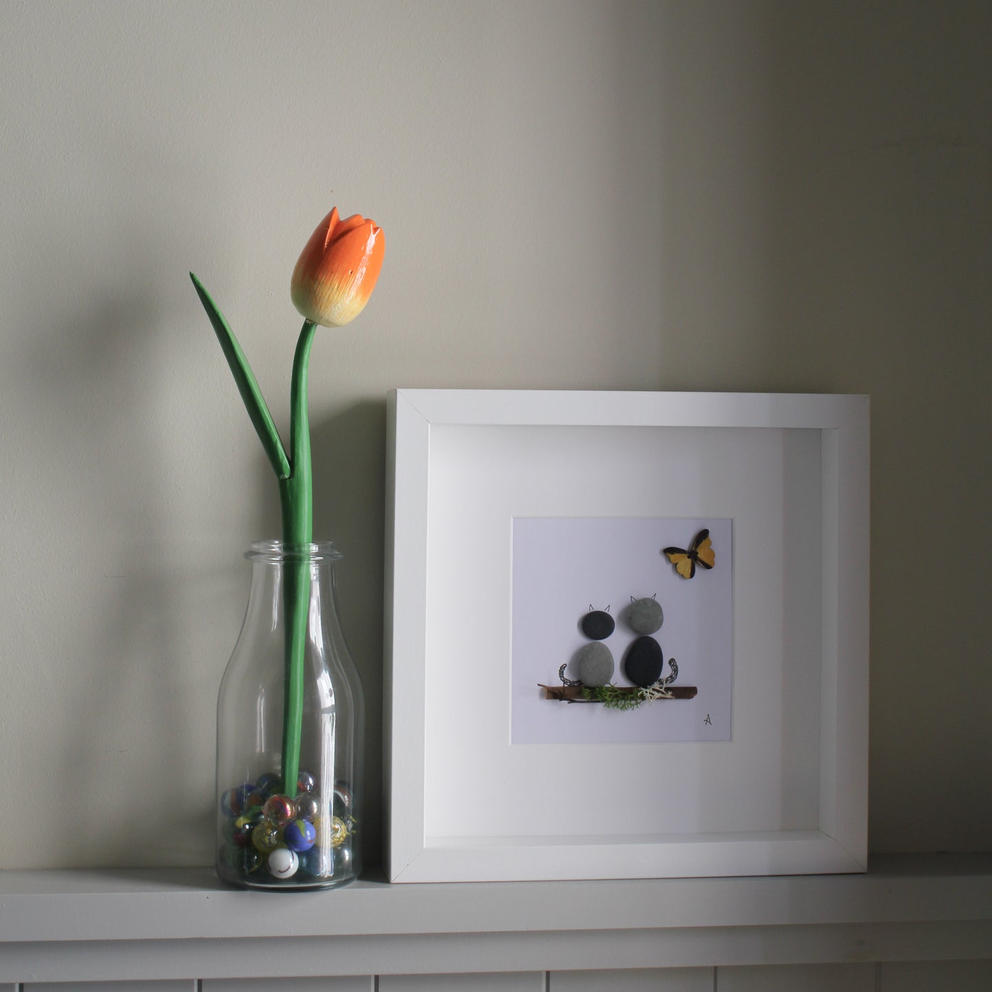 Pebble Art - Cats