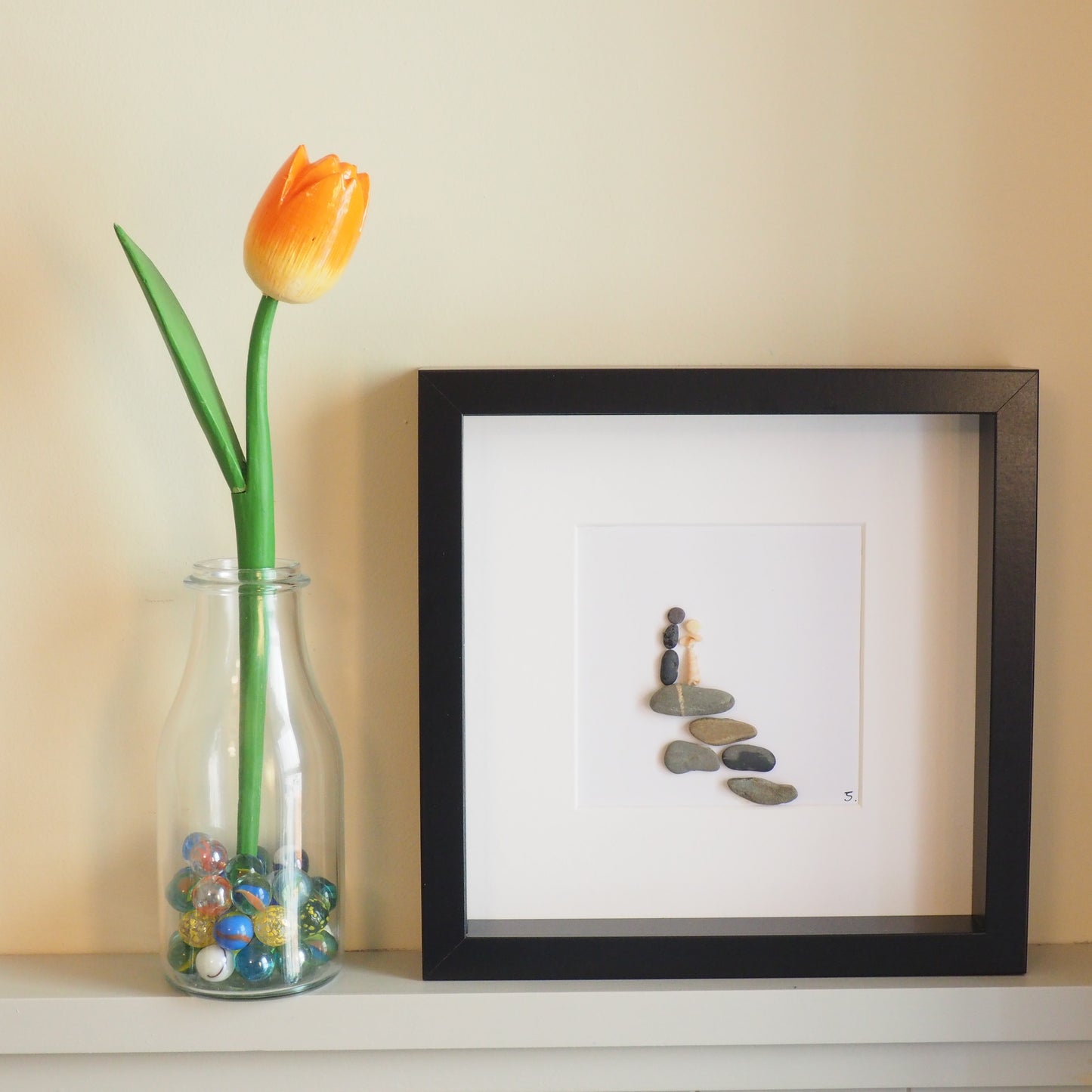 Pebble Art - Wedding 1